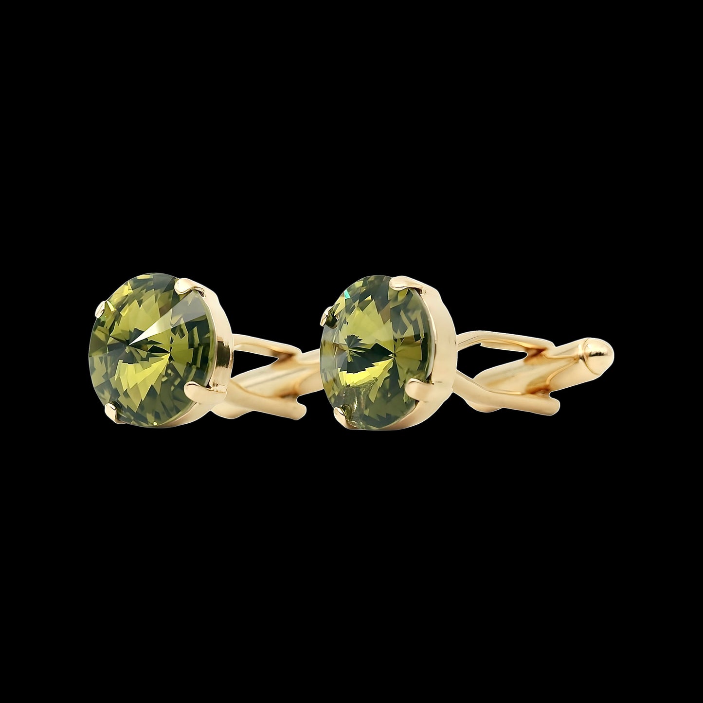 Citrus Green Rivoli Crystal