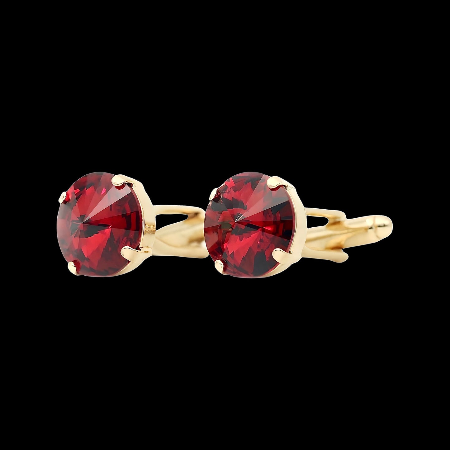 Red Siam Rivoli Crystal