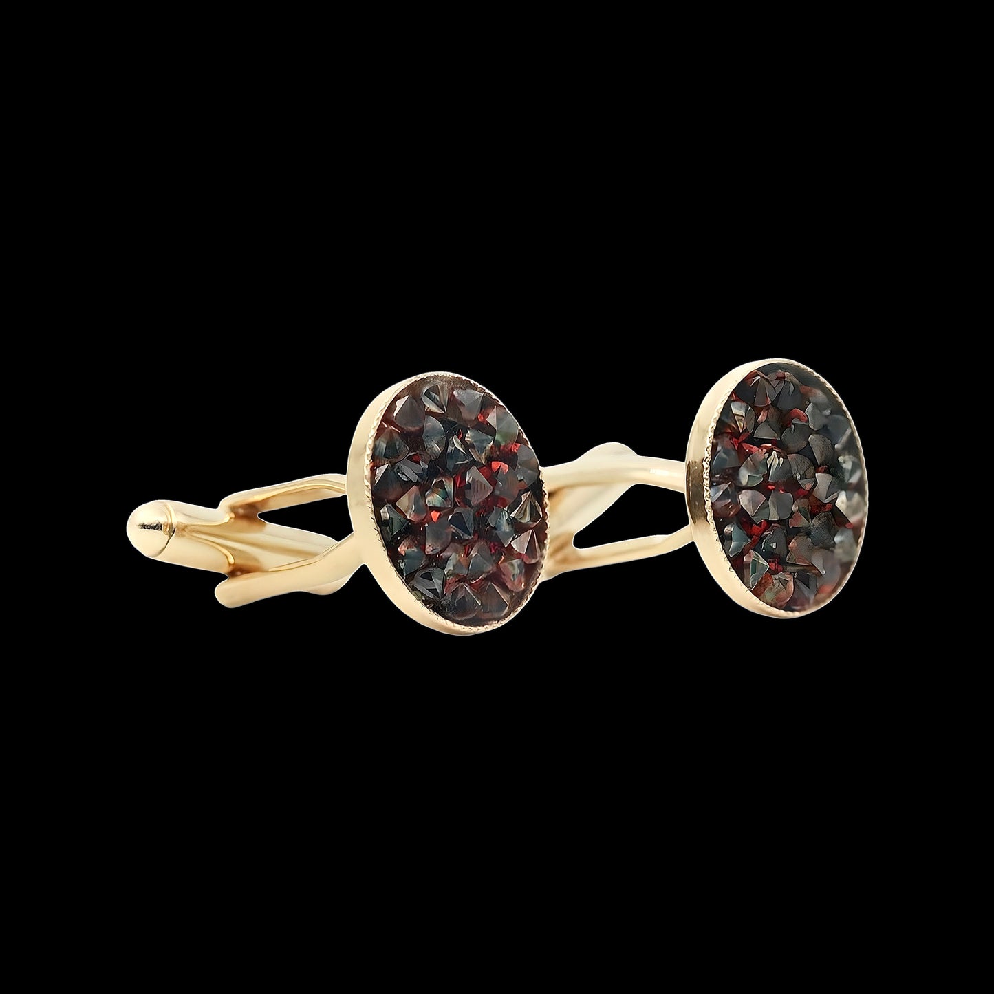 Dark Red Magma Crystal-Dust